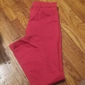 Loft red pants